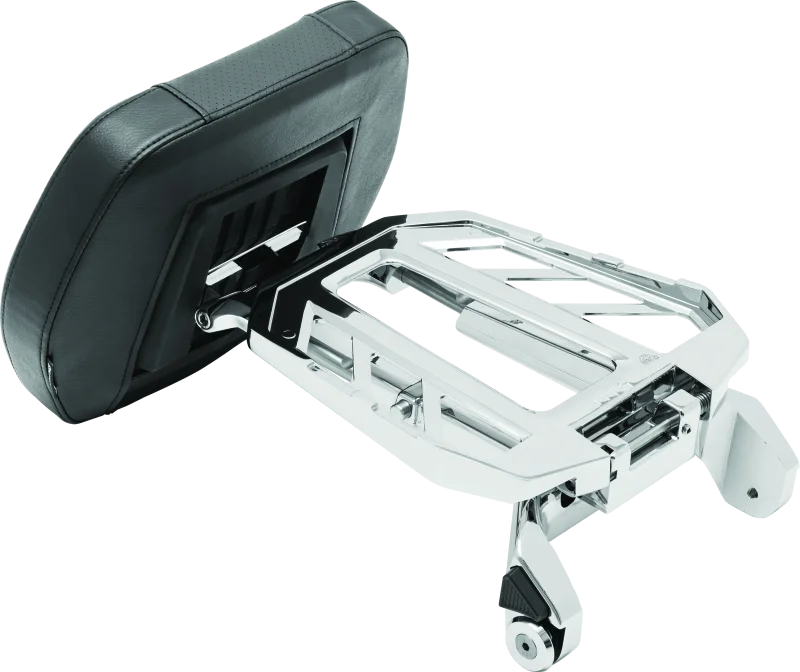 Kuryakyn Neo Driver & Passenger Backrest Chrome - Installation View