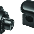 Load image into Gallery viewer, Kuryakyn Non-Pivot Splined Peg Adapter Harley-Davidson Models Black - Main Product View