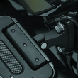 Load image into Gallery viewer, Kuryakyn Non-Pivot Splined Peg Adapter Harley-Davidson Models Black - Side View