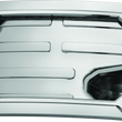 Load image into Gallery viewer, Kuryakyn Nova Curved Horizontal Mount Side License Plate Holder Chrome - Main Product View