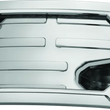 Load image into Gallery viewer, Kuryakyn Nova Curved Horizontal Mount Side License Plate Holder Chrome - Main Product View