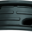 Load image into Gallery viewer, Kuryakyn Nova Curved Horizontal Mount Side License Plate Holder Gloss Black