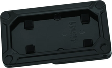Load image into Gallery viewer, Kuryakyn Nova Side Mount License Plate Frame Gloss Black - Main Product View