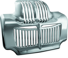 Load image into Gallery viewer, Kuryakyn Oil Cooler Cover 11-16 Touring Chrome - Main Product View