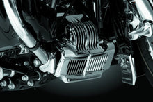 Load image into Gallery viewer, Kuryakyn Oil Cooler Cover 11-16 Touring Chrome - Side View