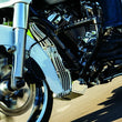 Load image into Gallery viewer, Kuryakyn Oil Cooler Cover Milwaukee-8 Chrome - Side View