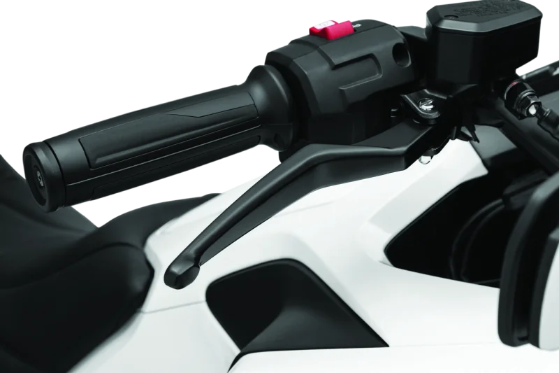 Kuryakyn Omni Brake Lever Satin Black - Side View