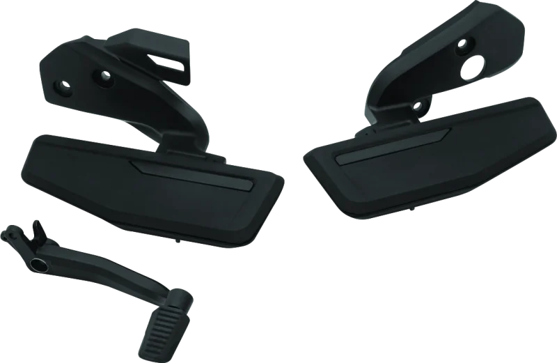 Kuryakyn Omni Driver Floorboard Kit  For GL1800 with DCT Satin Black - Main Product View