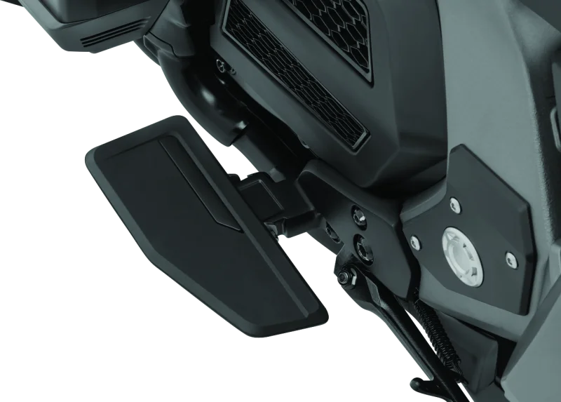 Kuryakyn Omni Driver Floorboard Kit  For GL1800 with DCT Satin Black - Detail View