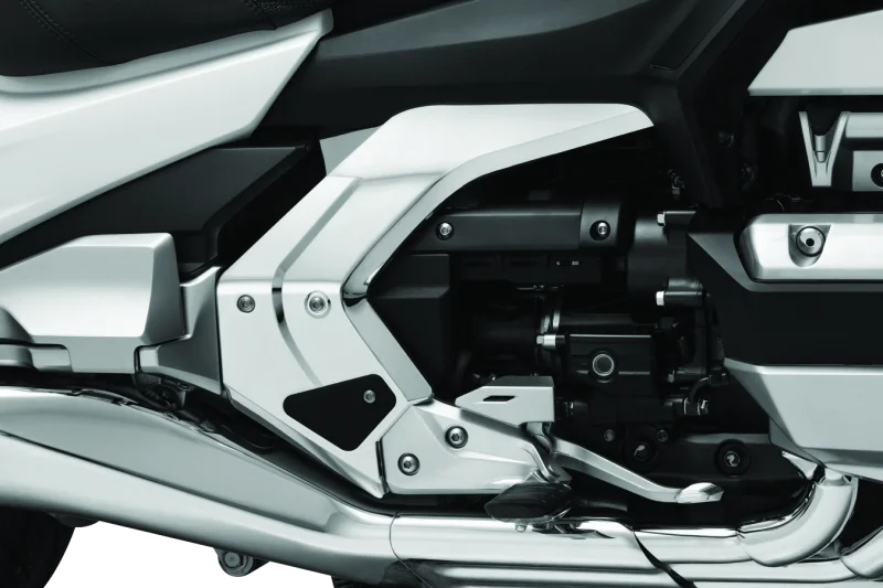 Kuryakyn Omni Frame Covers 18-20 GL1800 Chrome - Installation View
