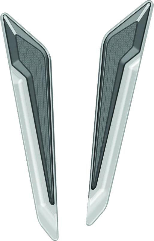 Kuryakyn Omni L.E.D. Fork Inserts 18-20 GL1800 Chrome - Main Product View
