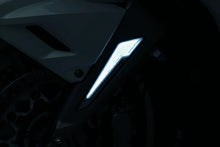 Load image into Gallery viewer, Kuryakyn Omni L.E.D. Fork Inserts 18-20 GL1800 Chrome - Side View