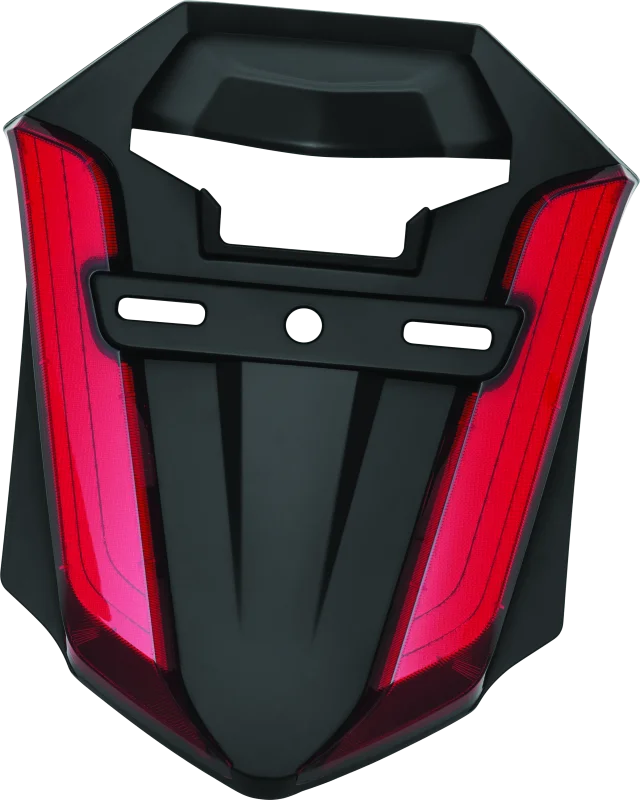 Kuryakyn Omni L.E.D Rear Fender Cover 18-20 GL1800 Satin Black - Main Product View
