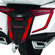 Load image into Gallery viewer, Kuryakyn Omni L.E.D Rear Fender Cover 18-20 GL1800 Satin Black - Side View