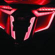 Load image into Gallery viewer, Kuryakyn Omni L.E.D Rear Fender Cover 18-20 GL1800 Satin Black - Back View