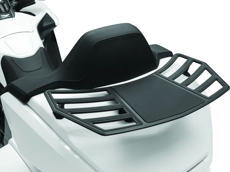 Kuryakyn Omni Luggage Rack Black - Side View