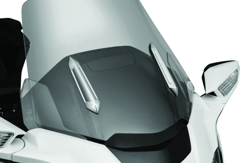 Kuryakyn Omni Windshield Trim For GL1800 Chrome - Side View