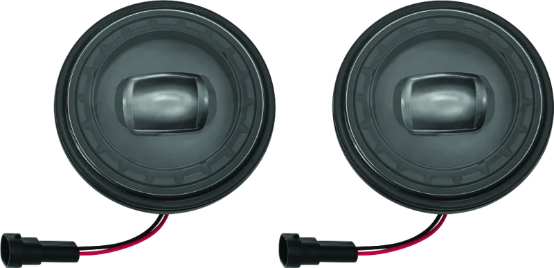 Kuryakyn Orbit 4-1/2in Passing Lamps Black - Main Product View