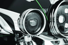 Load image into Gallery viewer, Kuryakyn Orbit 4-1/2in Passing Lamps Black - Back View