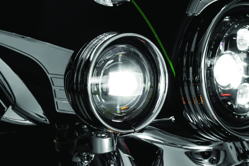 Kuryakyn Orbit 4-1/2in Passing Lamps Black - Additional View 5