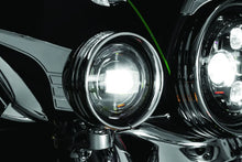 Load image into Gallery viewer, Kuryakyn Orbit 4-1/2in Passing Lamps Black - Additional View 5