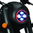 Load image into Gallery viewer, Kuryakyn Orbit Headlight Adapter Black - Side View