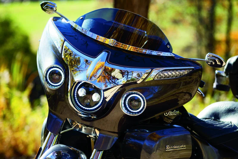 Kuryakyn Orbit Headlight Adapter Black - Detail View