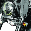 Load image into Gallery viewer, Kuryakyn P-Clamp 1-1/8in-1-1/4in P-Clamp Black - Side View