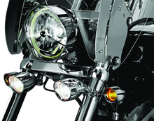 Load image into Gallery viewer, Kuryakyn P-Clamp 1-1/8in-1-1/4in P-Clamp Black - Side View
