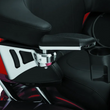 Load image into Gallery viewer, Kuryakyn Passenger Armrests  14-23 Touring Models Chrome - Back View