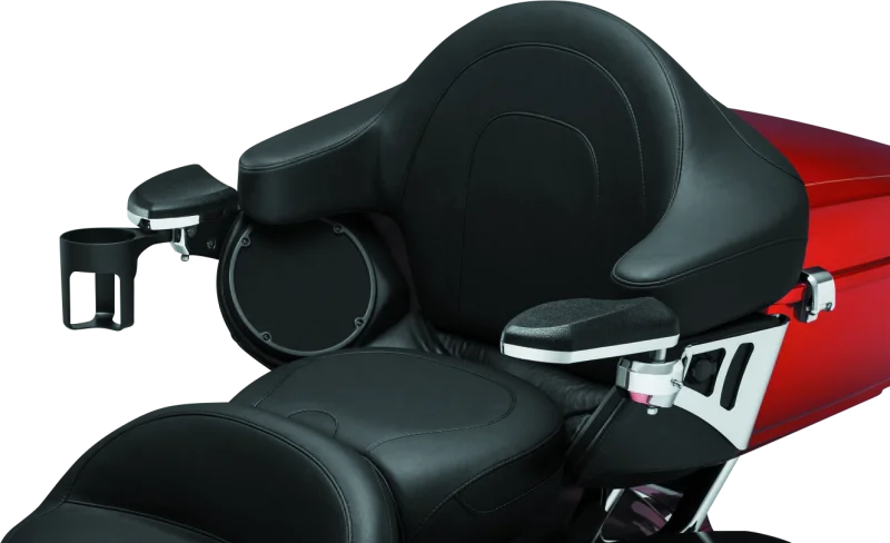 Kuryakyn Passenger Armrests  14-23 Touring Models Chrome - Additional View 5