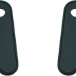 Load image into Gallery viewer, Kuryakyn Passenger Board Block Off Plate Black - Main Product View