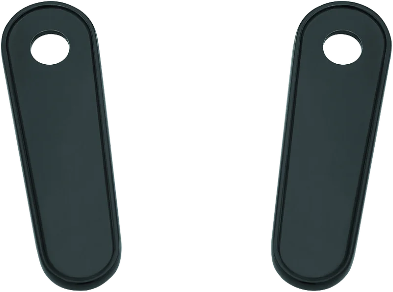 Kuryakyn Passenger Board Block Off Plate Black - Main Product View