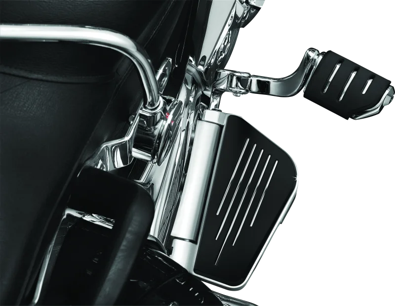Kuryakyn Passenger Cruise Pegs 01-17 Honda GL1800 Chrome - Detail View