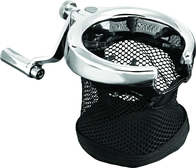 Kuryakyn Passenger Drink Holder 01-17 GL1800 Chrome - Main Product View