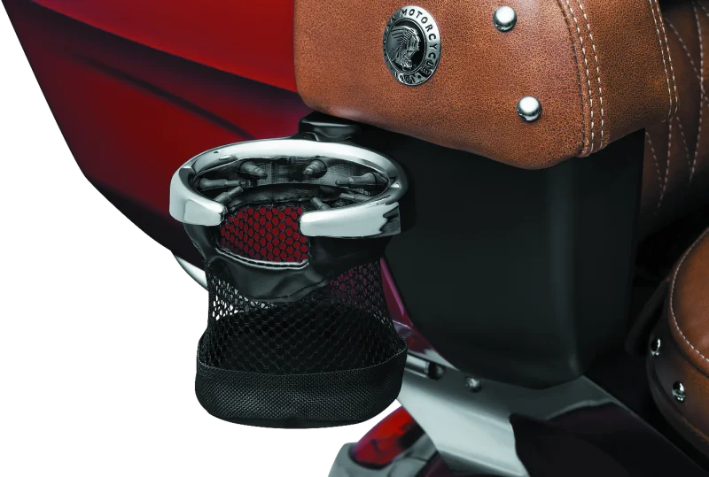 Kuryakyn Passenger Drink Holder Right Side Indian - Side View