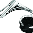 Load image into Gallery viewer, Kuryakyn Passenger Drink Holder With Basket 98-13 Touring Right Side Chrome - Main Product View
