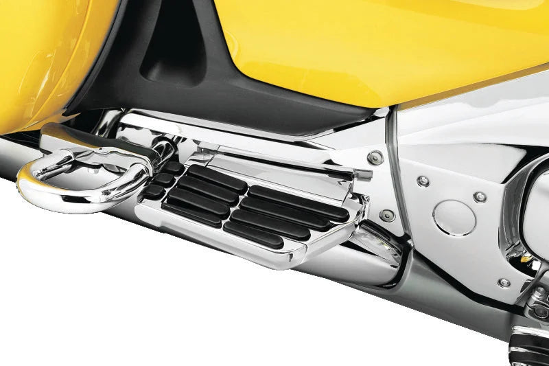 Kuryakyn Passenger Floorboard Side Covers 01-17 Honda GL1800 Chrome - Side View