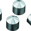 Load image into Gallery viewer, Kuryakyn Peaked Rocker Box Bolt Covers 4 Piece Twin Cam &amp; Milwaukee-8 - Main Product View