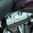 Load image into Gallery viewer, Kuryakyn Peaked Rocker Box Bolt Covers 4 Piece Twin Cam &amp; Milwaukee-8 - Side View