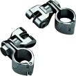 Load image into Gallery viewer, Kuryakyn Peg Mounts With 1-1/4in Magnum Quick Clamps Chrome (Pair)