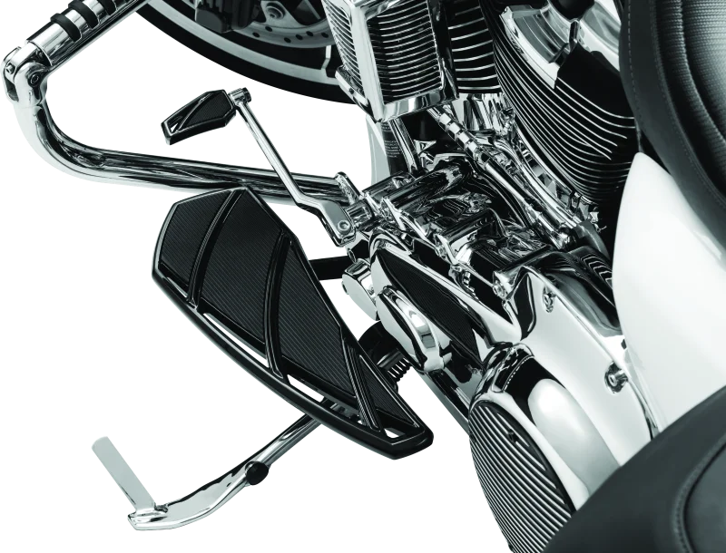 Kuryakyn Phantom Floorboards Black - Side View