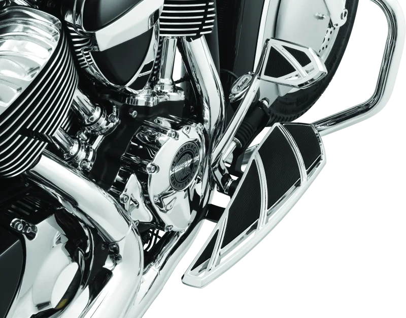Kuryakyn Phantom Floorboards Chrome - Installation View