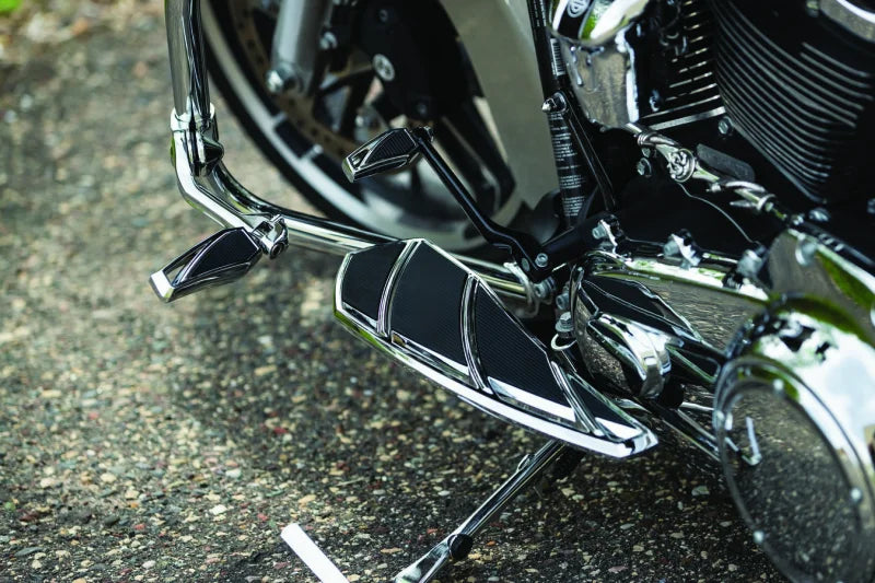 Kuryakyn Phantom Floorboards Chrome - Back View