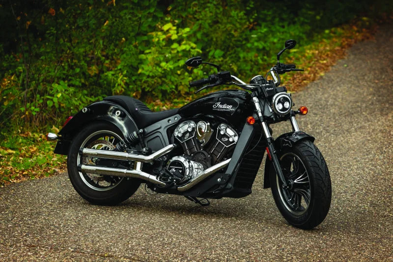 Kuryakyn Phantom Grips Indian Black - Side View