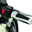 Load image into Gallery viewer, Kuryakyn Phantom Grips Indian Chrome - Side View