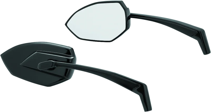 Kuryakyn Phantom Mirrors Gloss Black - Main Product View