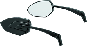 Kuryakyn Phantom Mirrors Gloss Black - Main Product View
