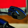 Load image into Gallery viewer, Kuryakyn Phantom Mirrors Gloss Black - Back View