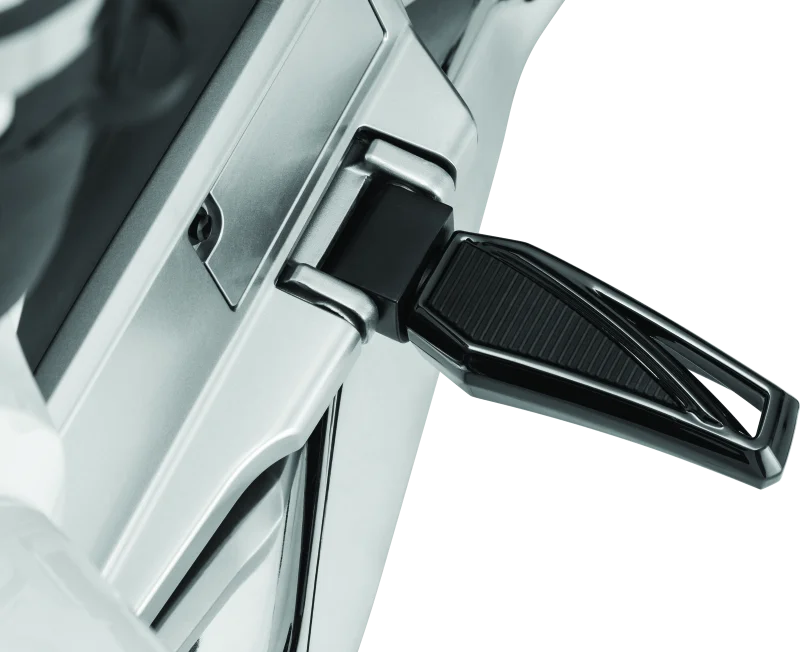 Kuryakyn Phantom Pegs Without Adapter Black - Side View